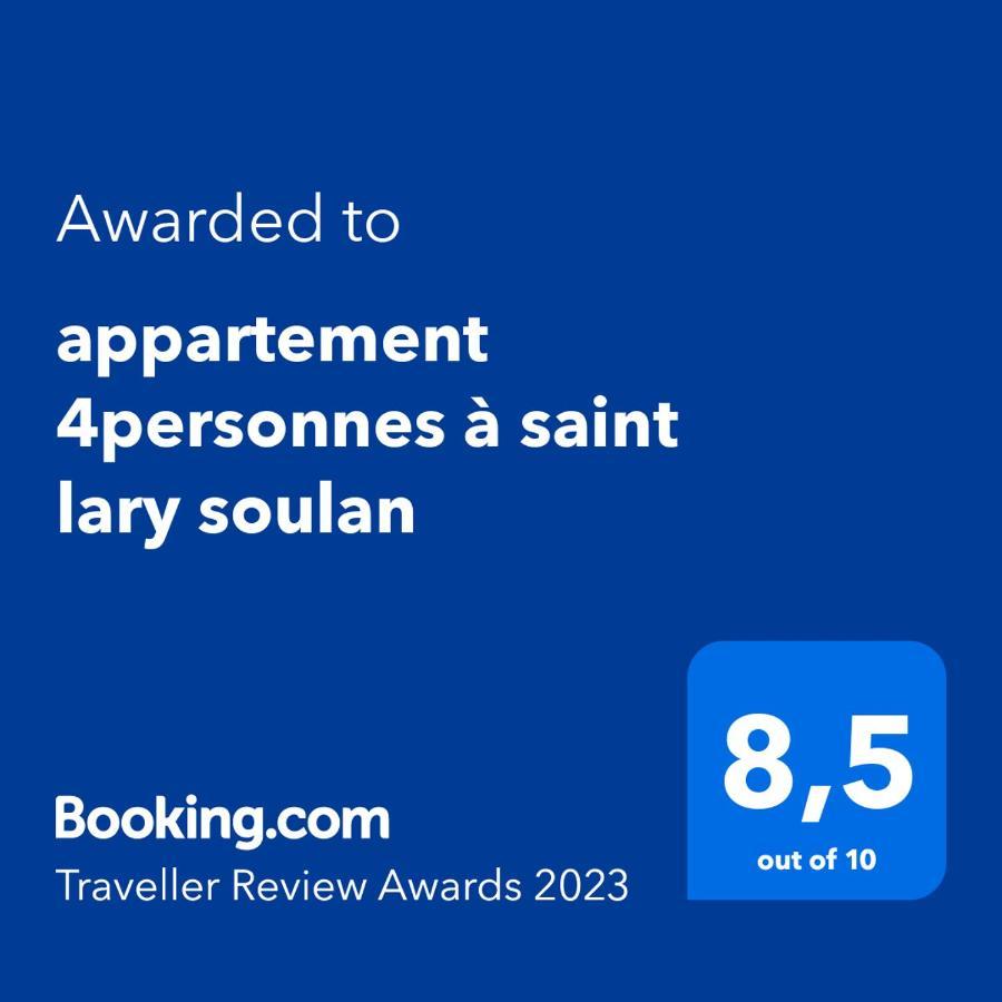 Appartement 4Personnes A Saint Lary Soulan Buitenkant foto